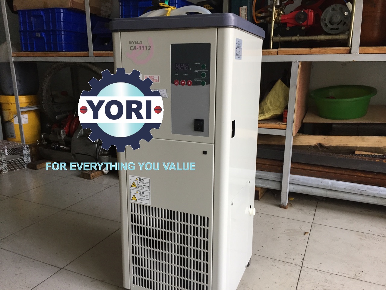 YORI – Water Chiller EYELA Maintenance and repair – Bảo trì và sửa chữa máy làm lạnh nước EYELA